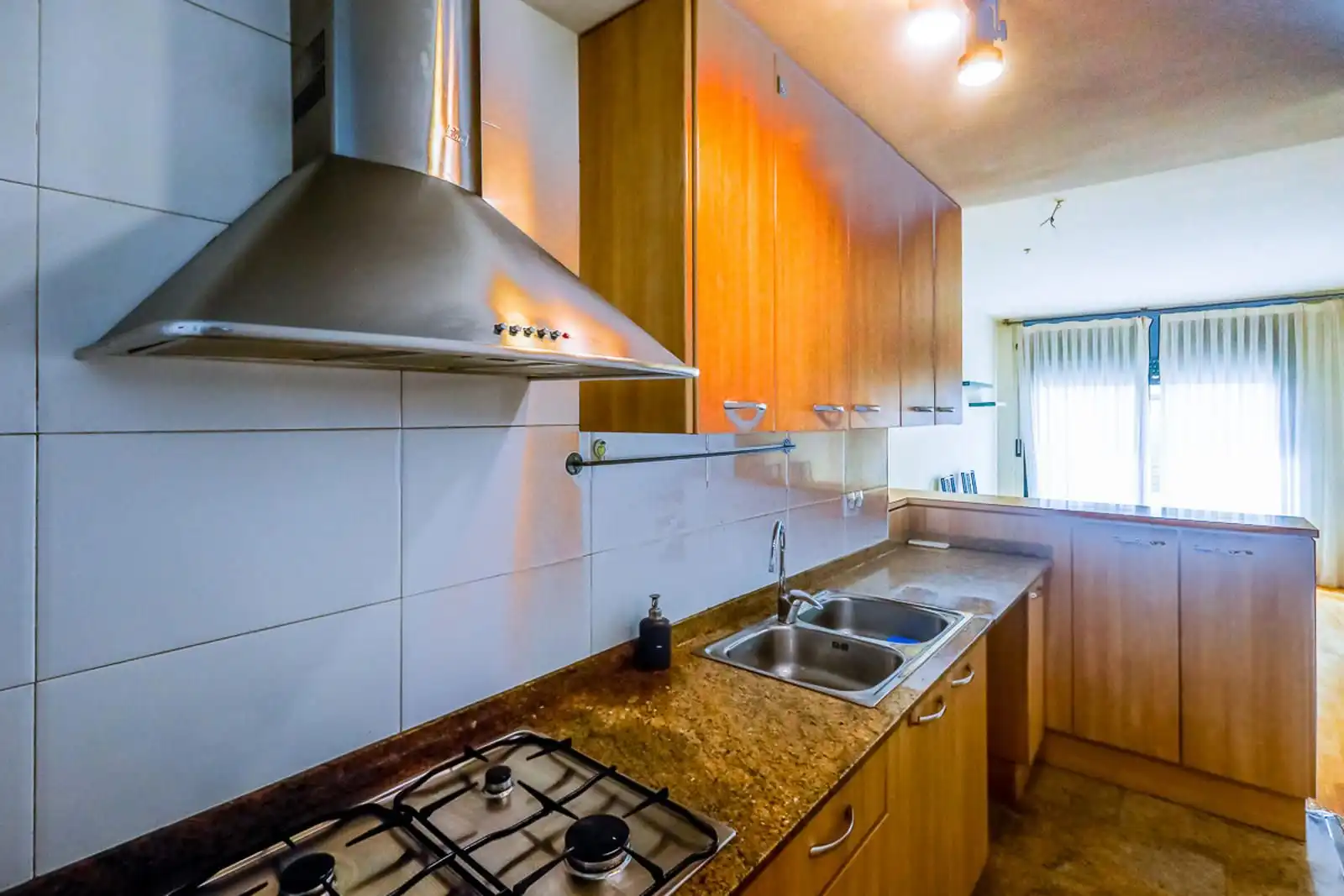 Küche von Maisonette zum Verkauf in Sabadell mit Klimaanlage, Heizung und Parkett