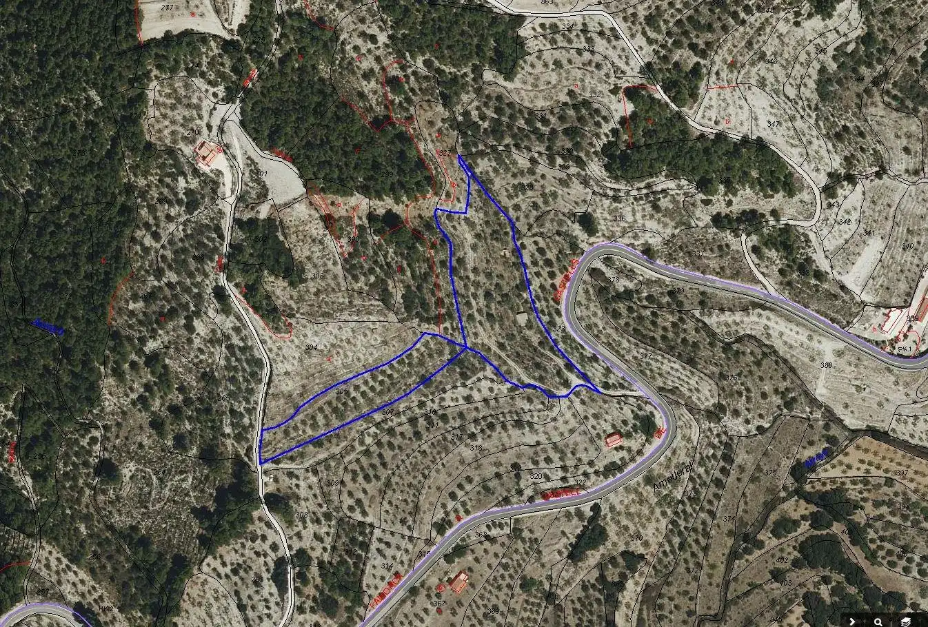 Land for sale in Castell de Castells