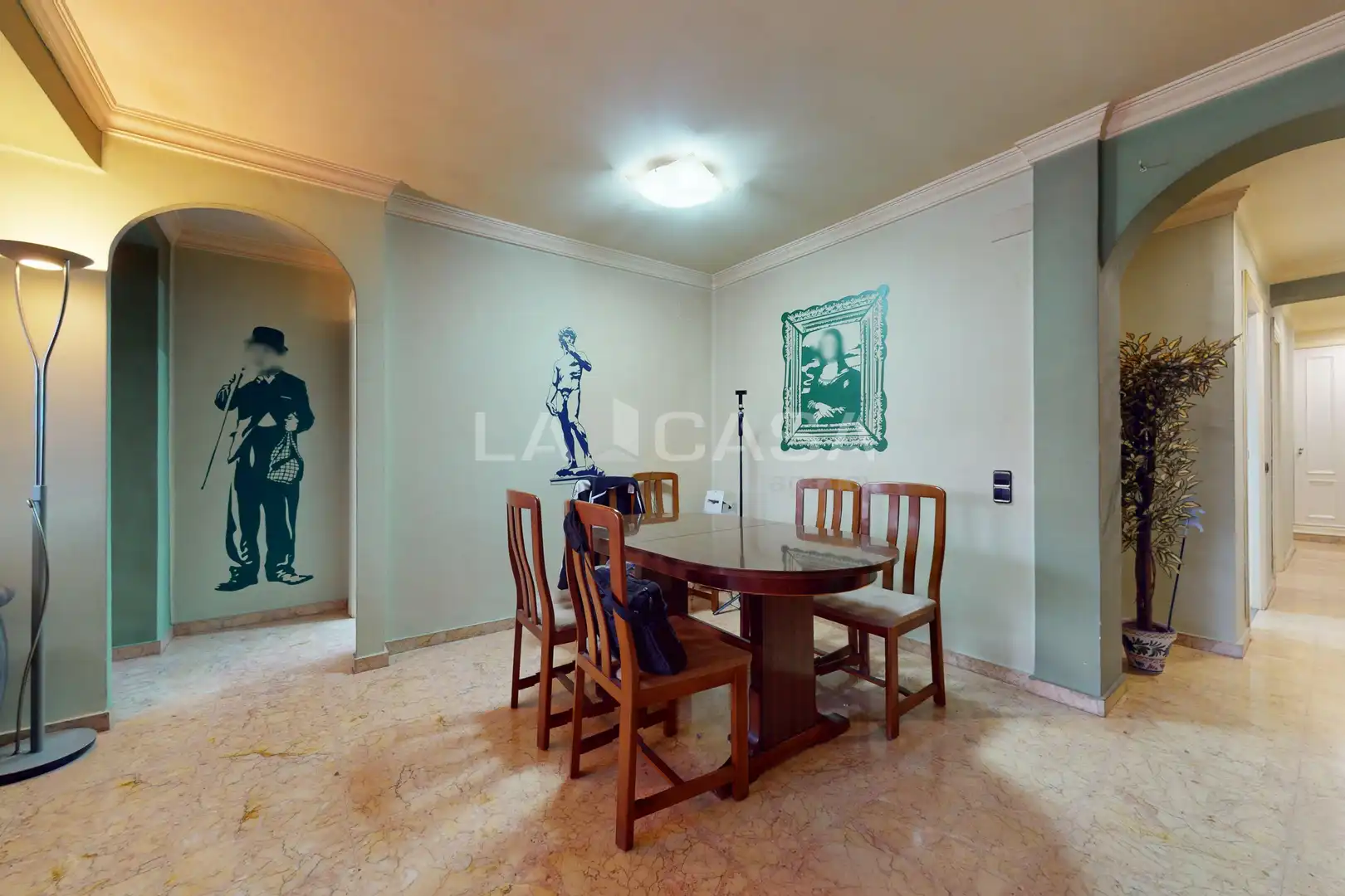 Comedor de Piso en venta en Valencia con Balcón