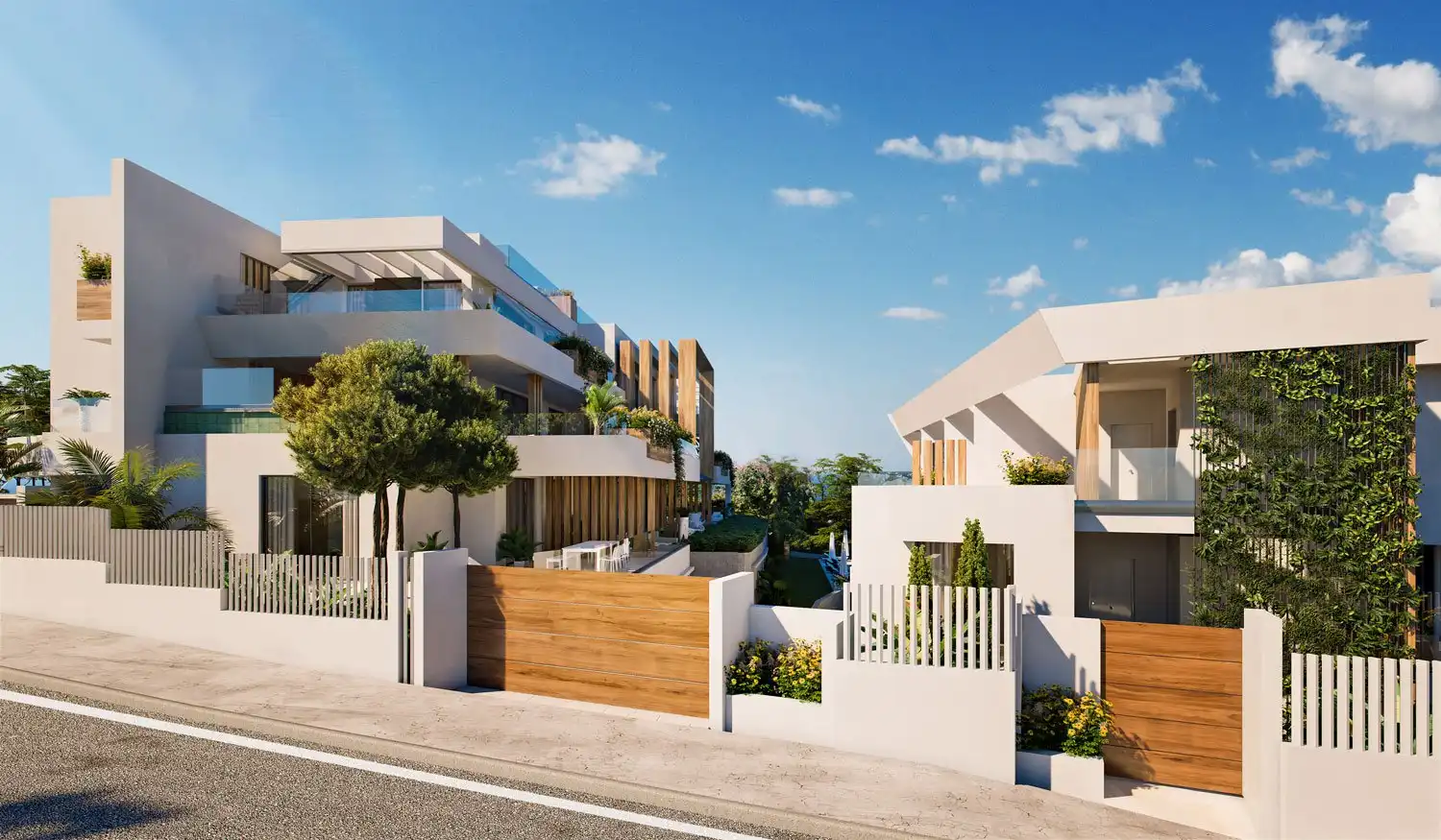 Apartment with garden for sale in Elviria - Cabopino
