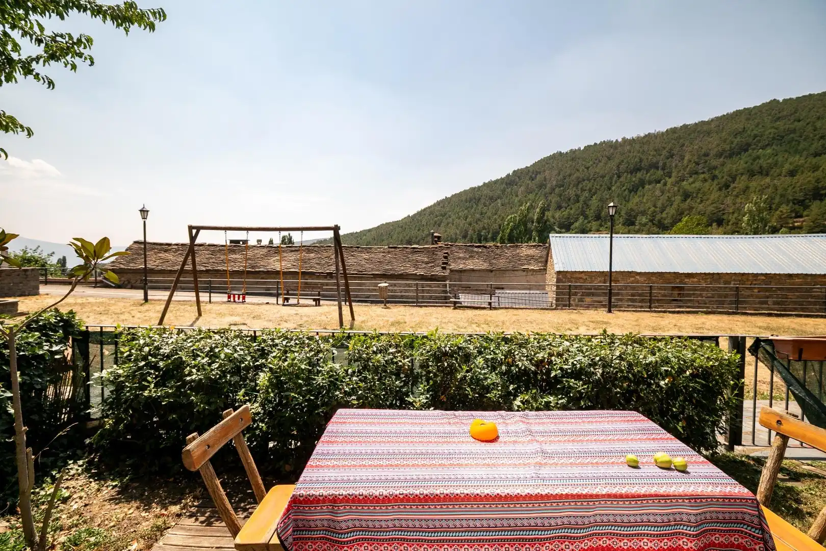 Terraza de Casa adosada en venta en Biescas con Calefacción, Jardín privado y Amueblado