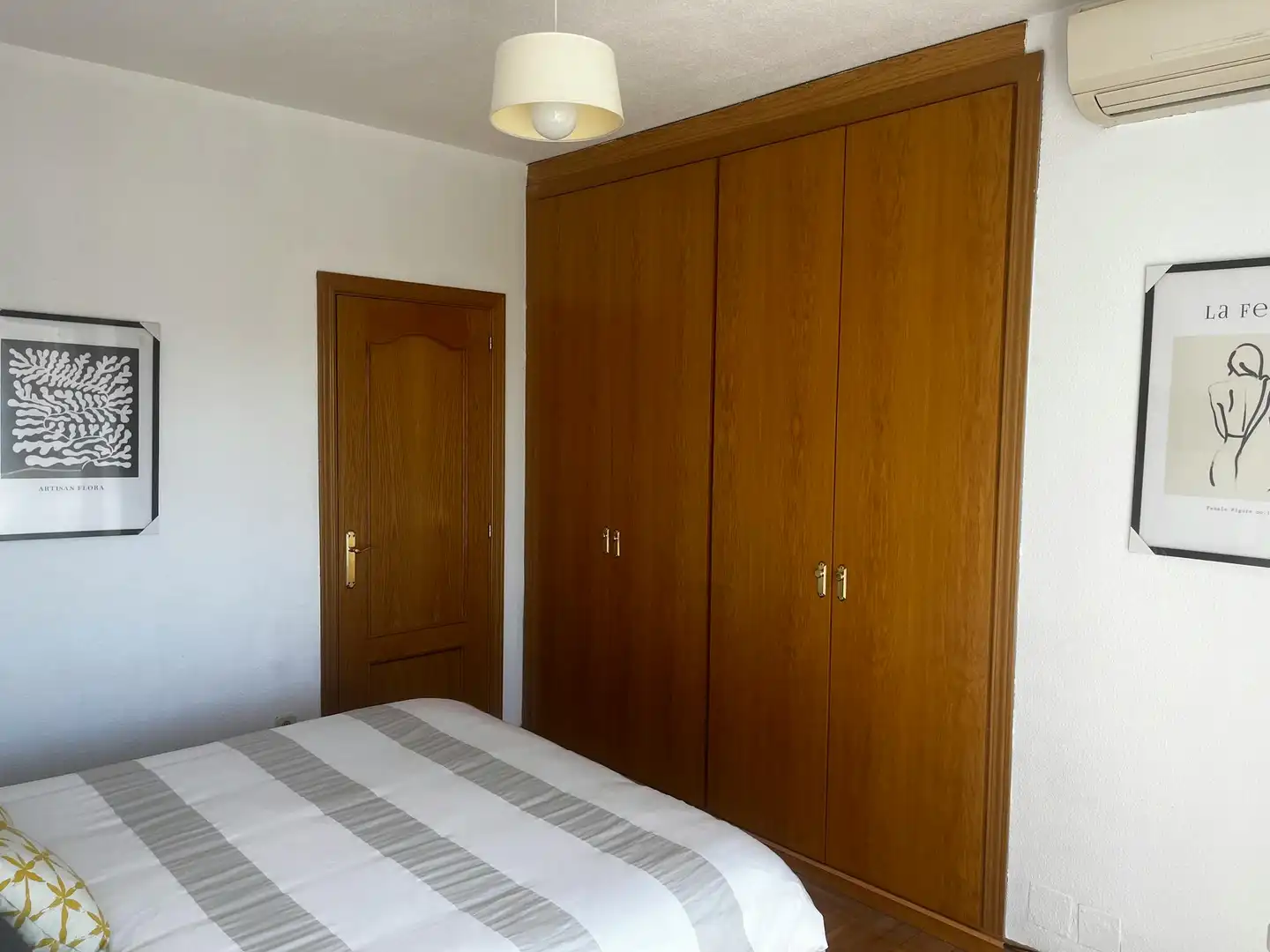Habitación de Piso de alquiler en Madrid con Aire acondicionado, Calefacción y Amueblado