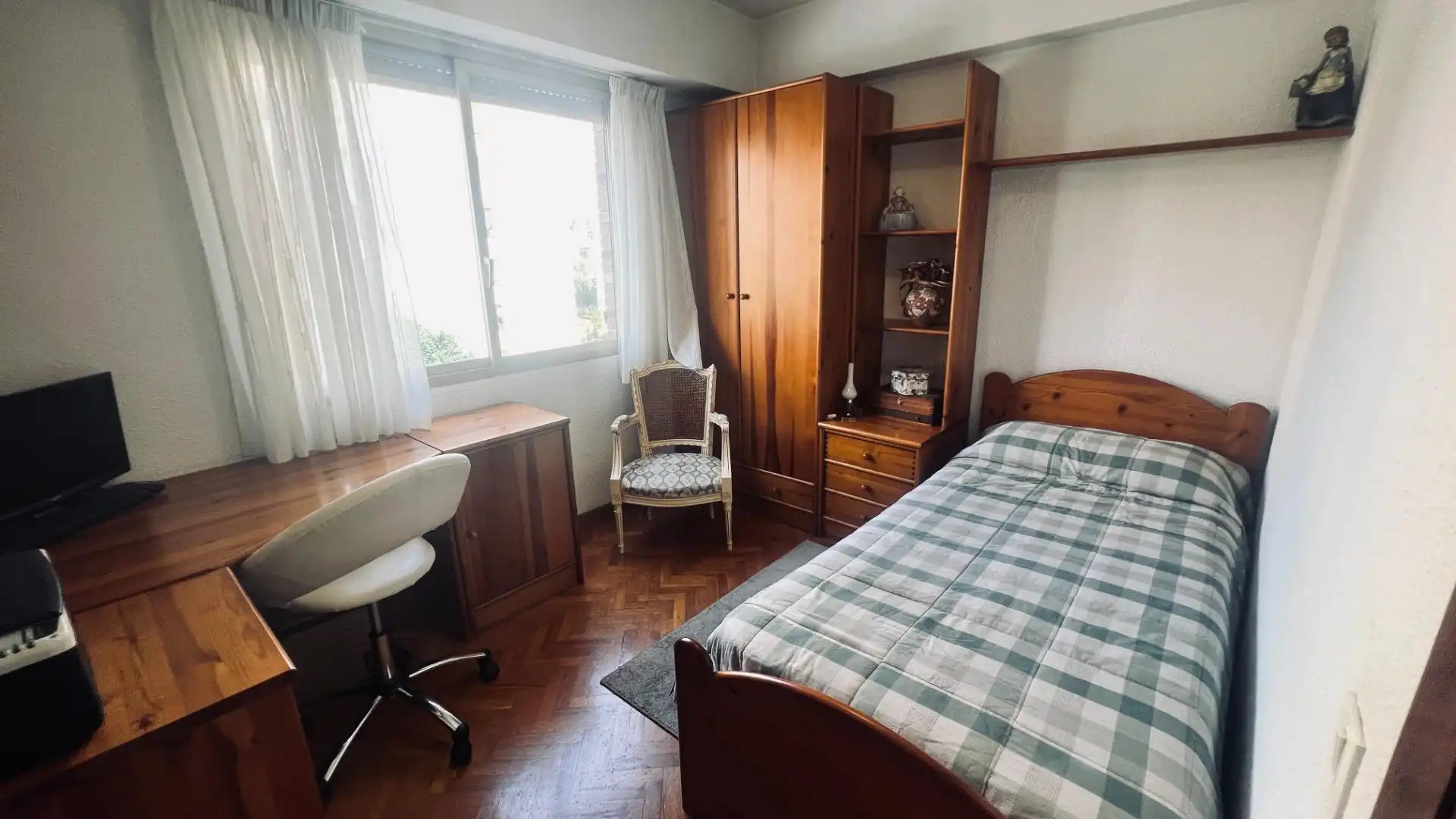 Bedroom of Flat for sale in Castellón de la Plana / Castelló de la Plana  with Air Conditioner, Private garden and Furnished