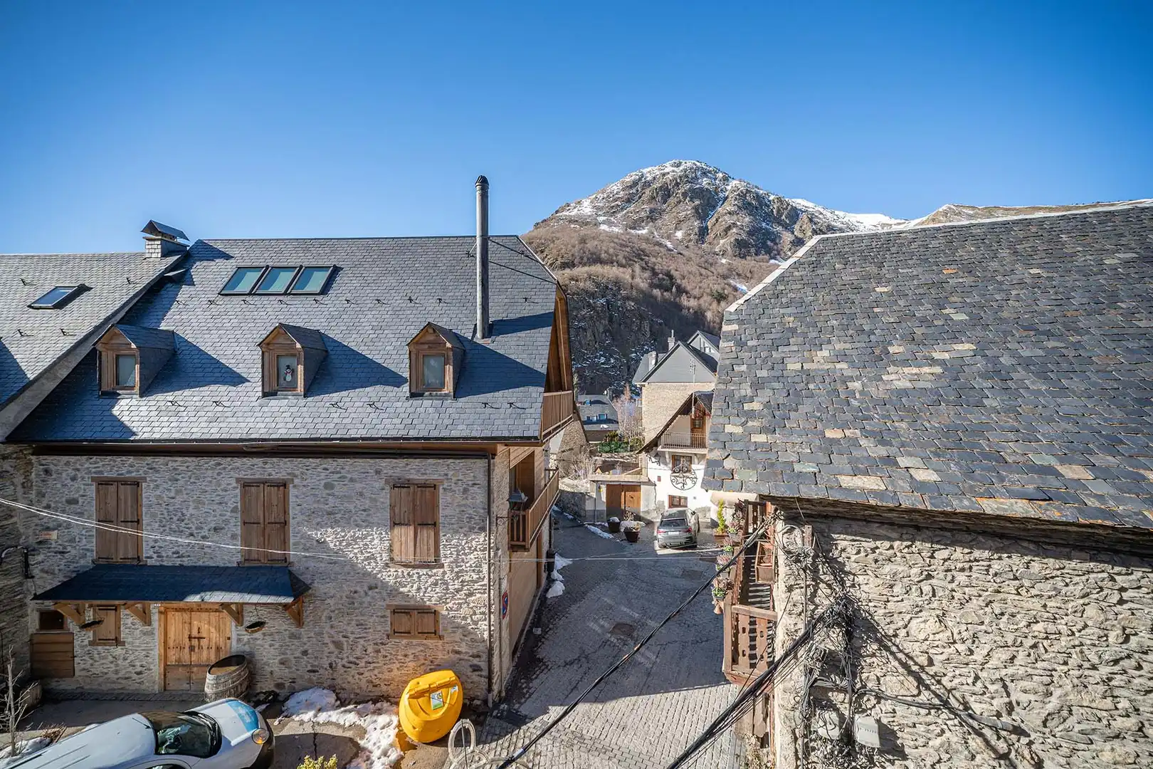 Exterior view of Detached homes for sale in Naut Aran  with Heating, Parquet flooring and Furnished