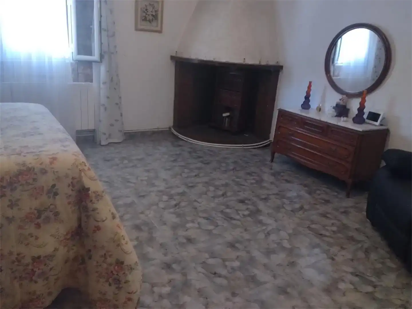 Sala d'estar de Finca rústica en venda en Sax amb Aire condicionat i Piscina