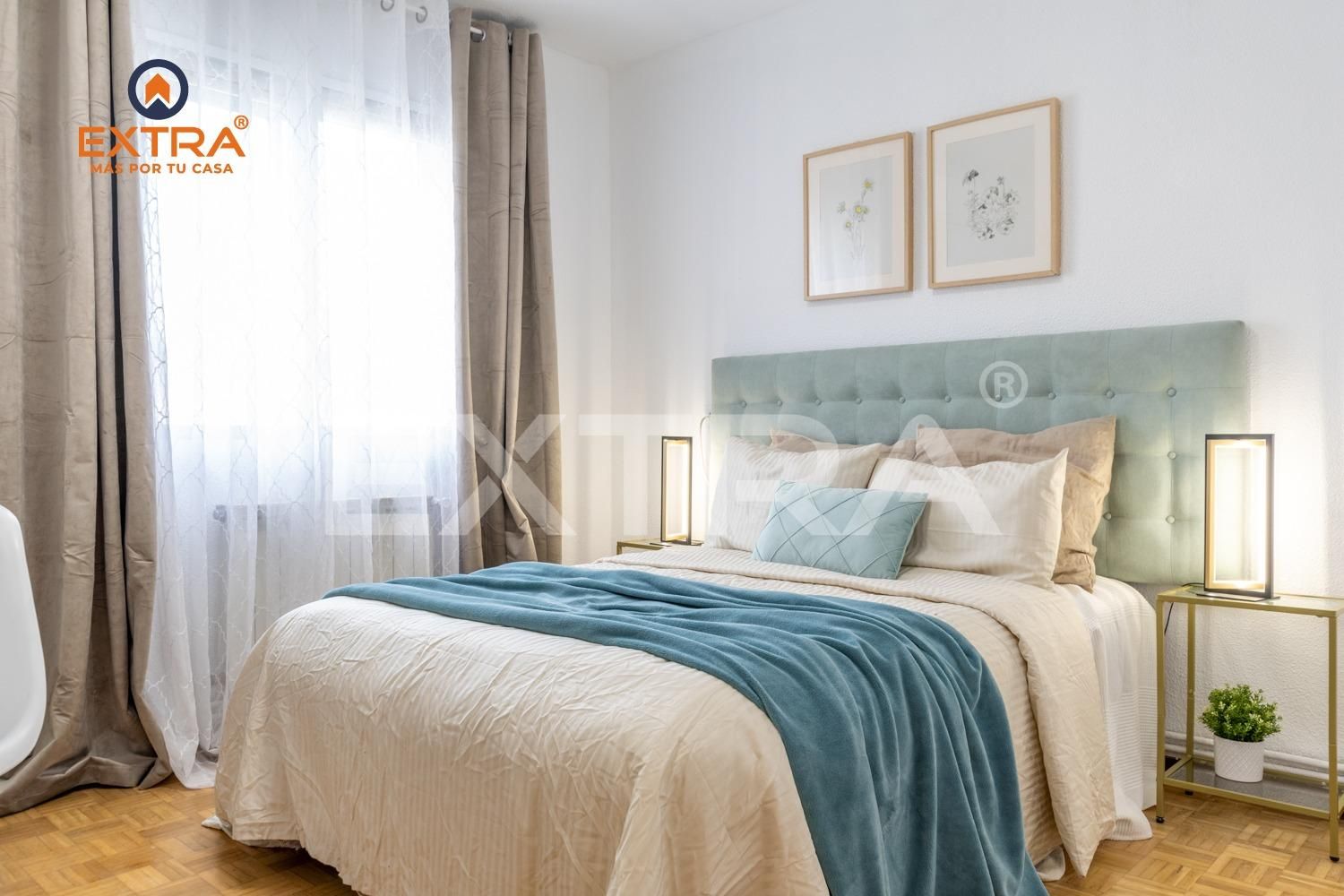 Habitación de Piso en venta en  Madrid Capital con Aire acondicionado, Calefacción y Jardín privado