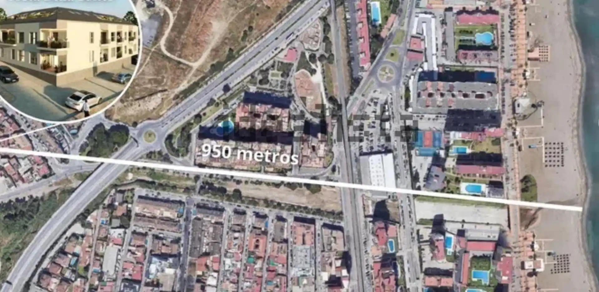 Außenansicht von Erdgeschoss zum Verkauf in Fuengirola mit Klimaanlage, Privatgarten und Abstellraum