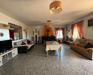 Living room of Flat for sale in Lora del Río  with Air Conditioner, Terrace and Swimming Pool
