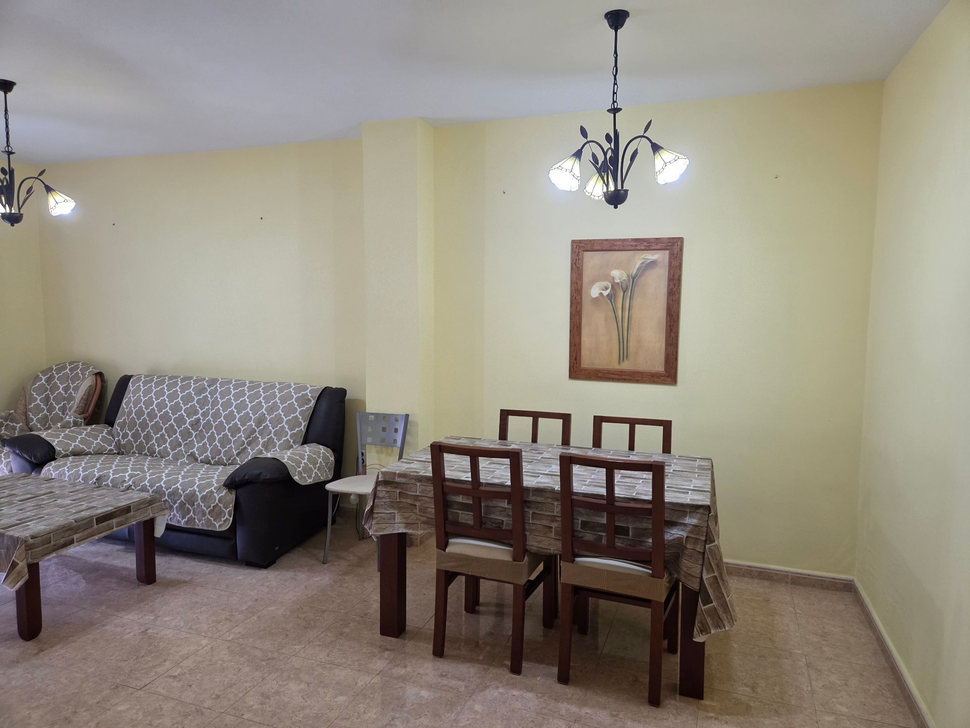 Comedor de Casa o chalet de alquiler en Málaga Capital con Terraza, Amueblado y Horno