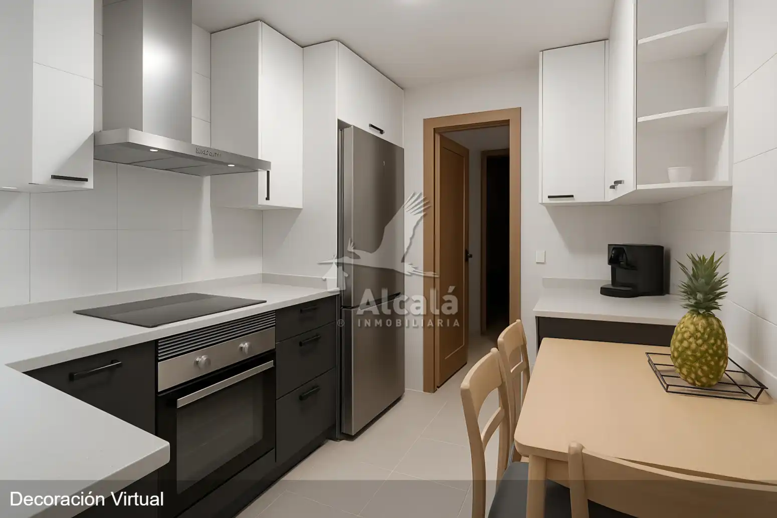 Kitchen of Flat for sale in Alcalá de Henares  with Air Conditioner, Heating and Terrace