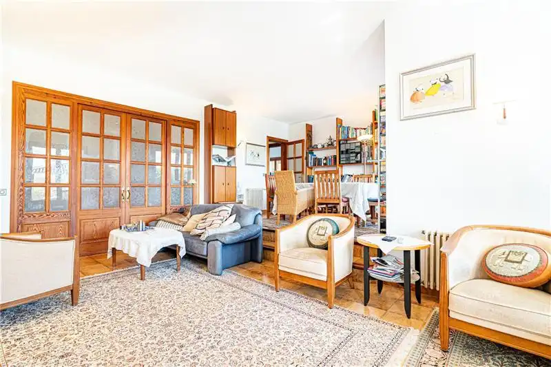Sala d'estar de Casa o xalet en venda en Campanet amb Aire condicionat, Calefacció i Jardí privat