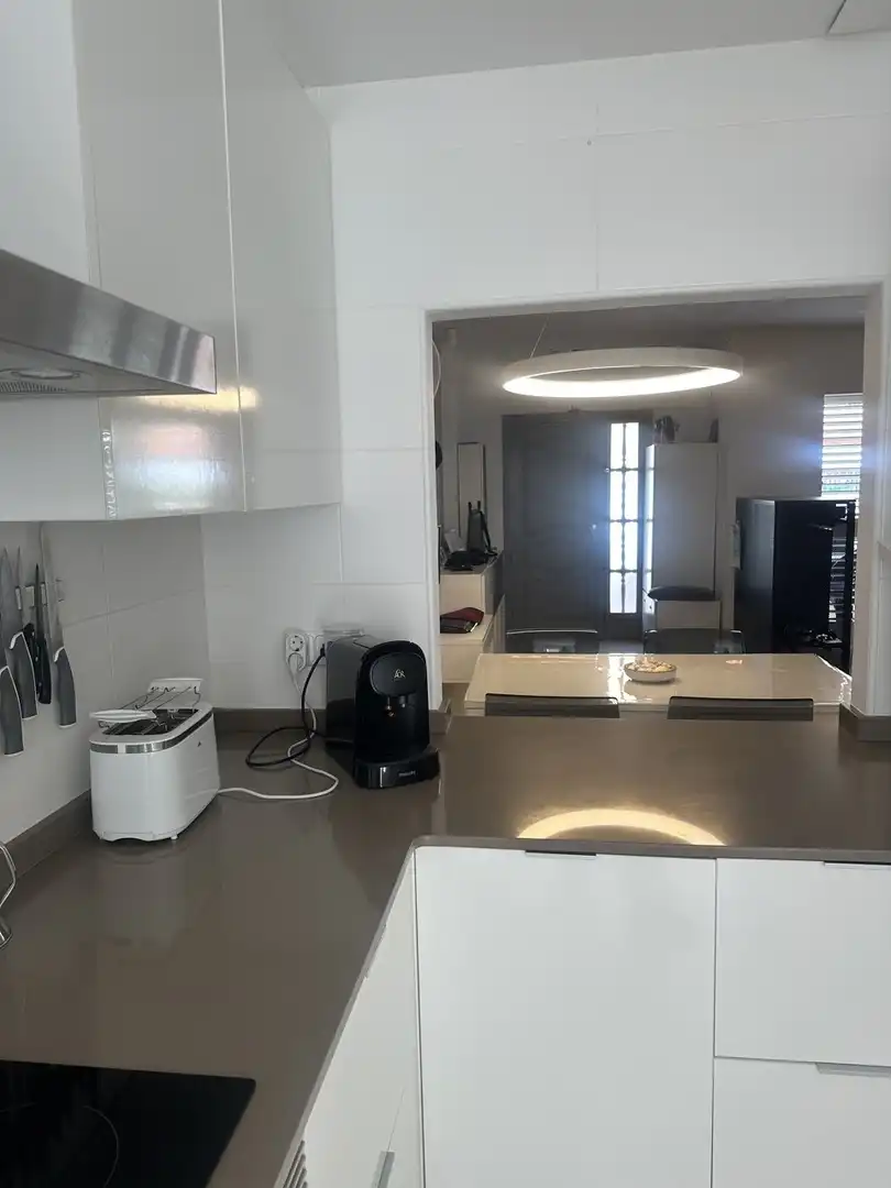 Cuina de Casa adosada de lloguer en Puçol amb Terrassa, Moblat i Forn