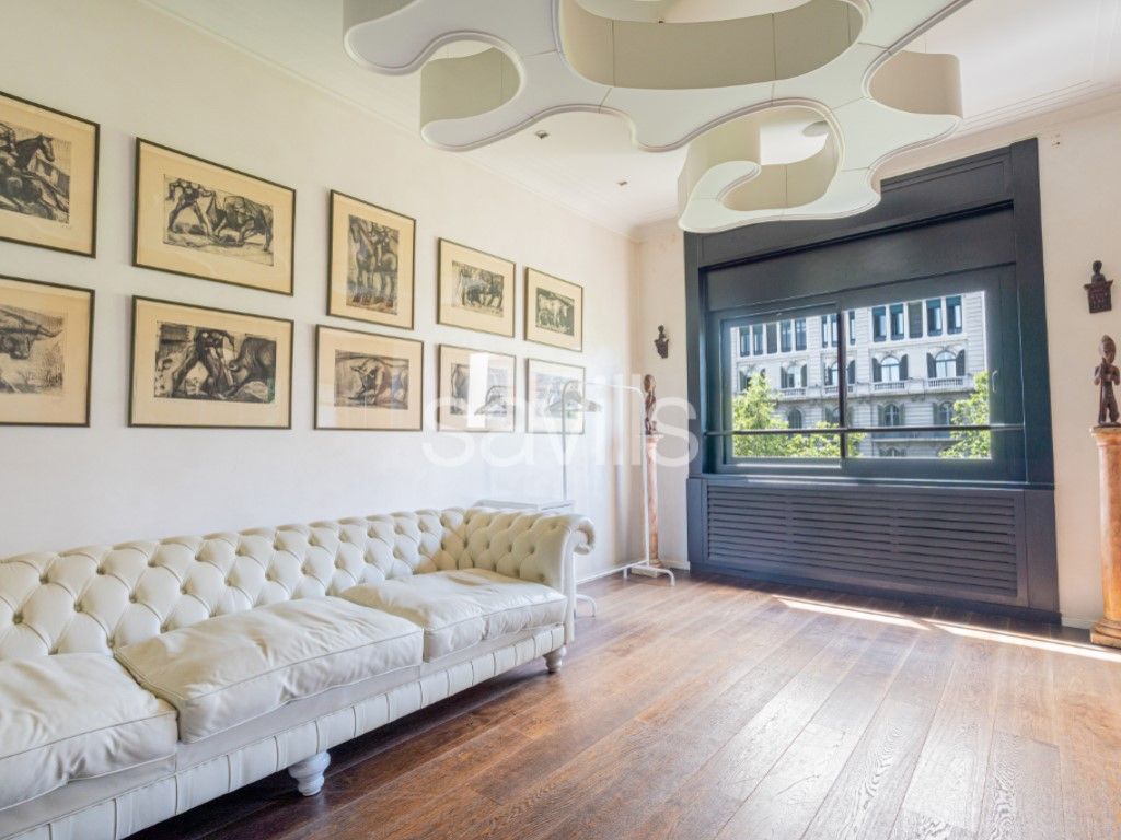 Living room of Apartment for sale in  Barcelona Capital