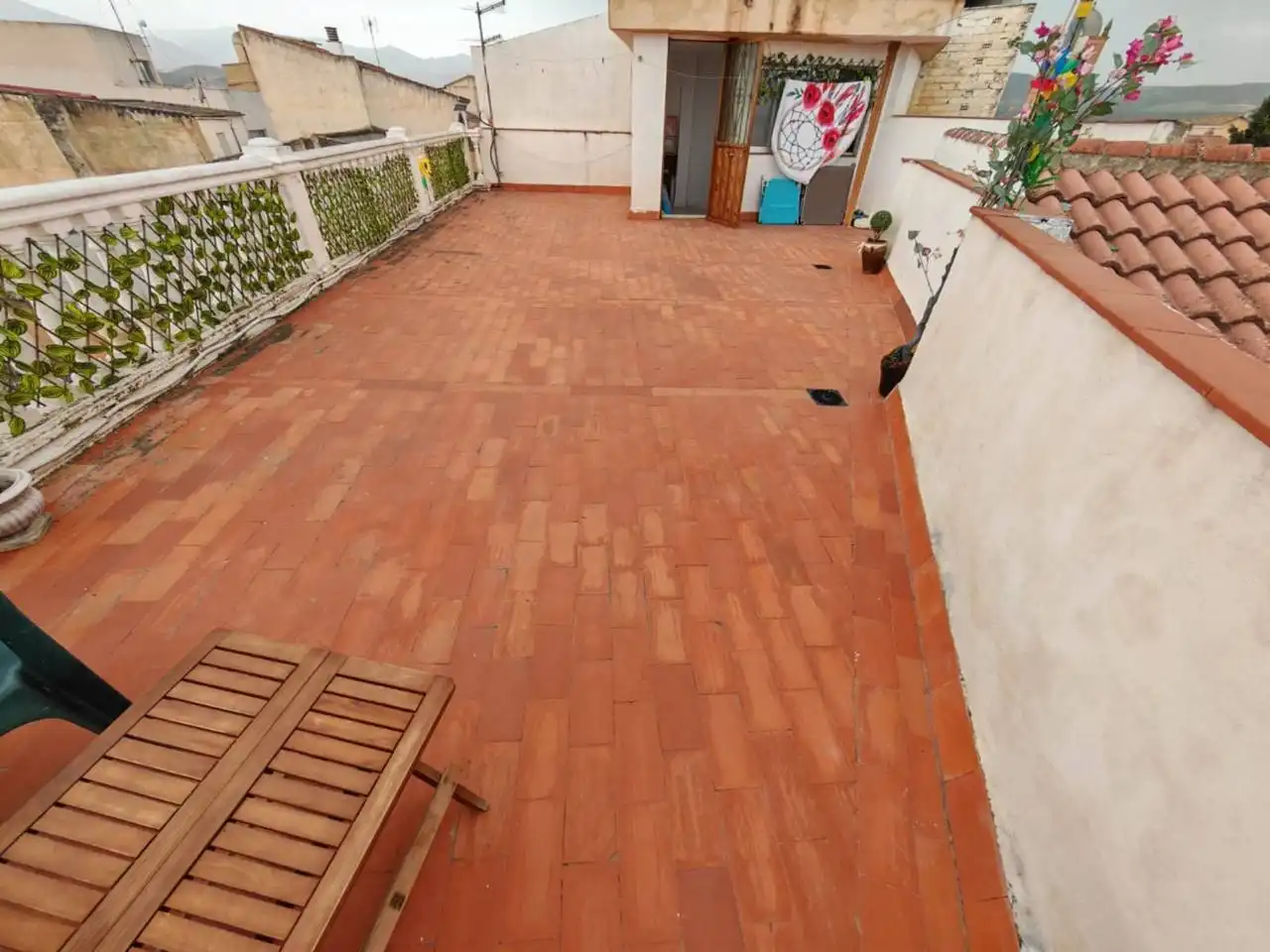Terrace of Flat for sale in Huétor Tájar  with Air Conditioner, Heating and Terrace