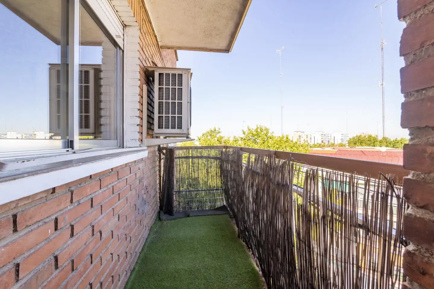 Balcony of Flat for sale in Alcorcón  with Air Conditioner, Heating and Terrace