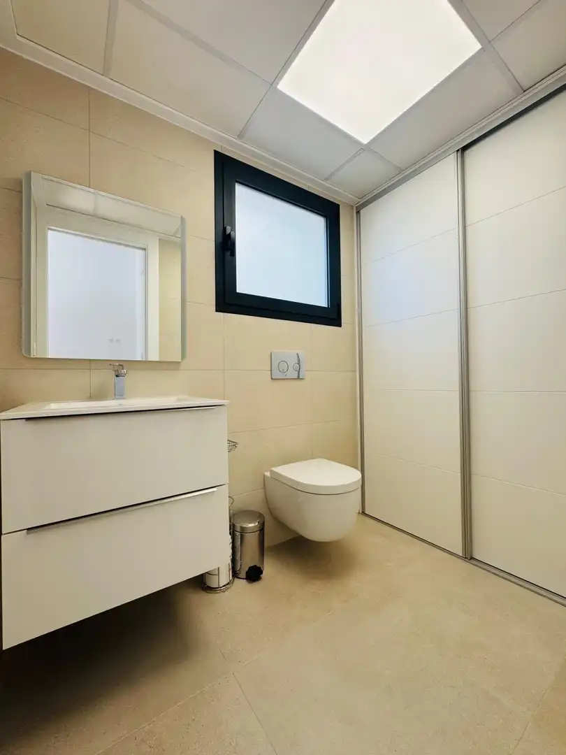 Bathroom of Houses for rent in Santa Pola  with Air Conditioner, Heating and Private garden
