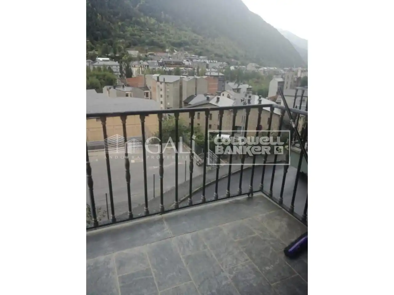 Balcony of Study for rent in Encamp  with Heating, Parquet flooring and Terrace