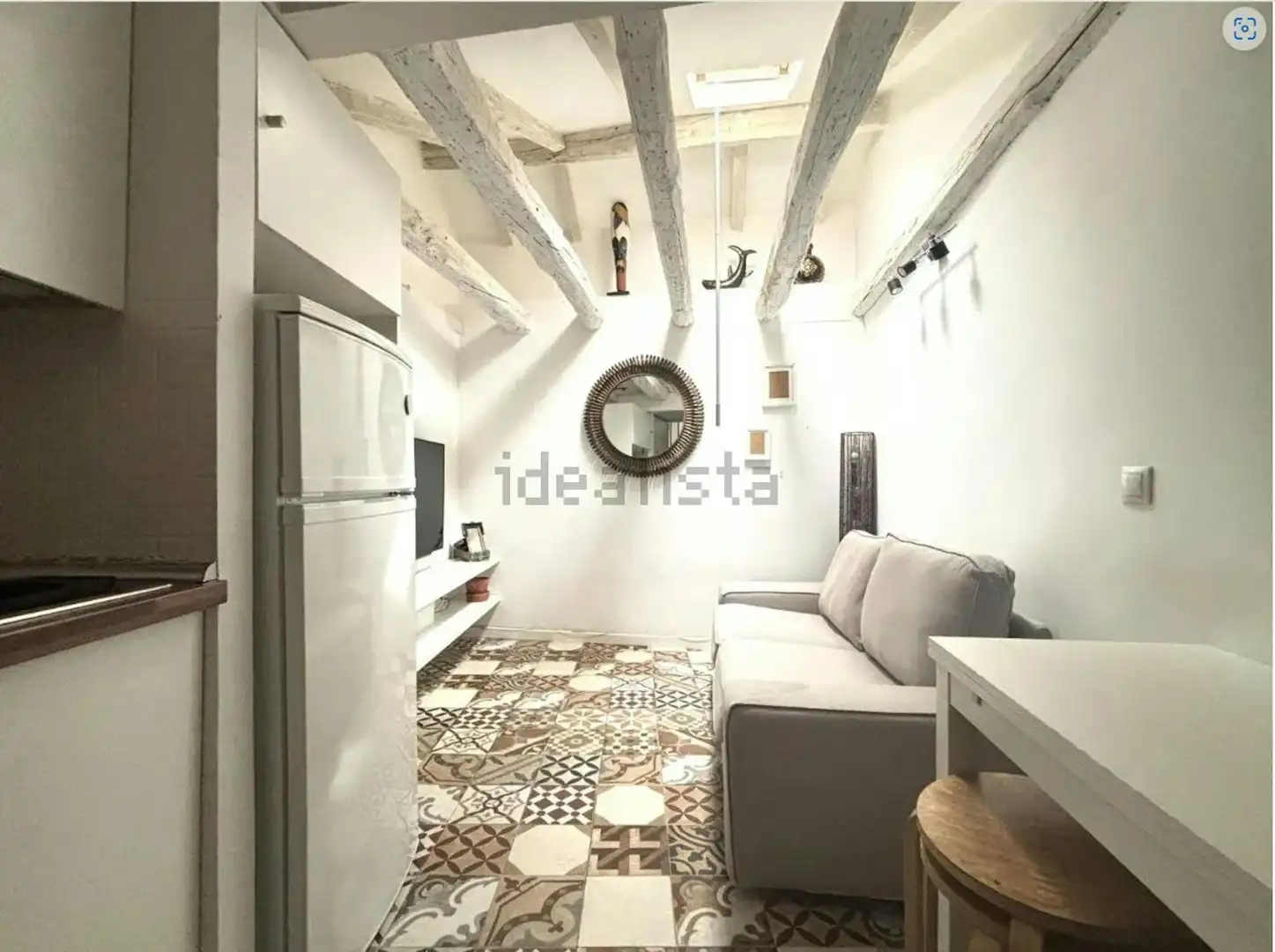 Sala d'estar de Pis de lloguer en Madrid amb Aire condicionat, Calefacció i Moblat