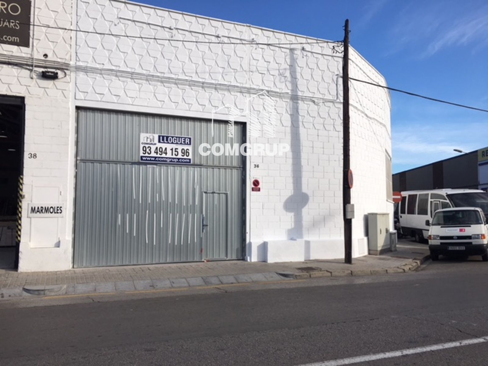 Nau industrial de lloguer en Sant Adrià de Besòs