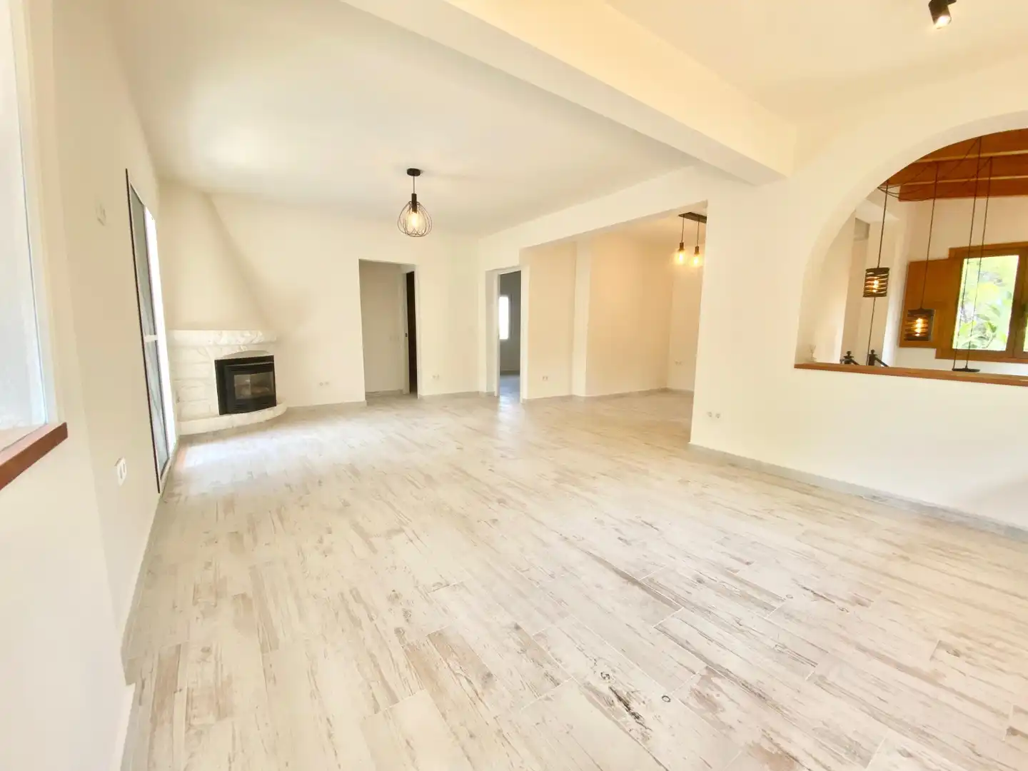 Sala de estar de Casa o chalet de alquiler en L'Alfàs del Pi con Aire acondicionado, Calefacción y Jardín privado