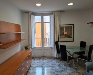 Dining room of Flat to rent in Girona Capital  with Heating, Furnished and Washing machine