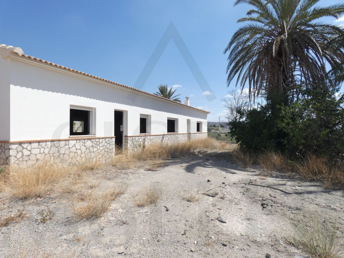 Vista exterior de Finca rústica en venda en Taberno amb Jardí privat