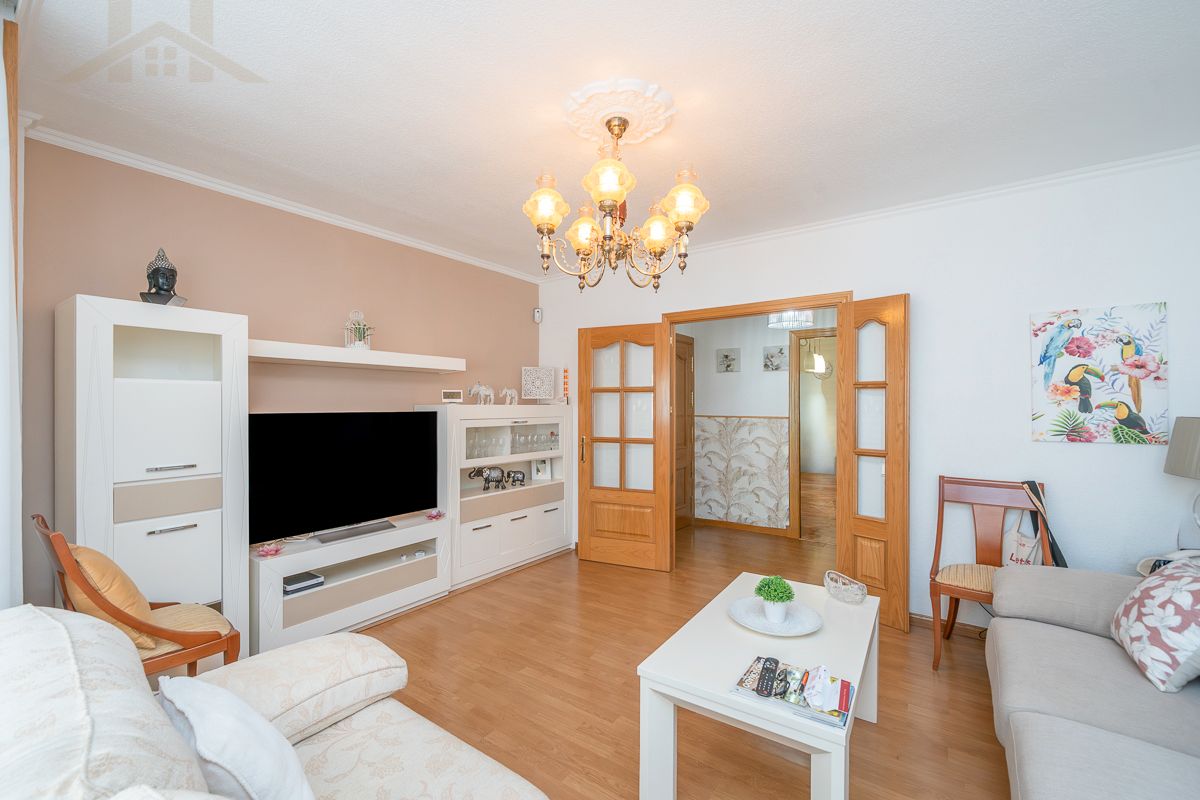 Sala d'estar de Pis en venda en Collado Villalba amb Calefacció i Terrassa