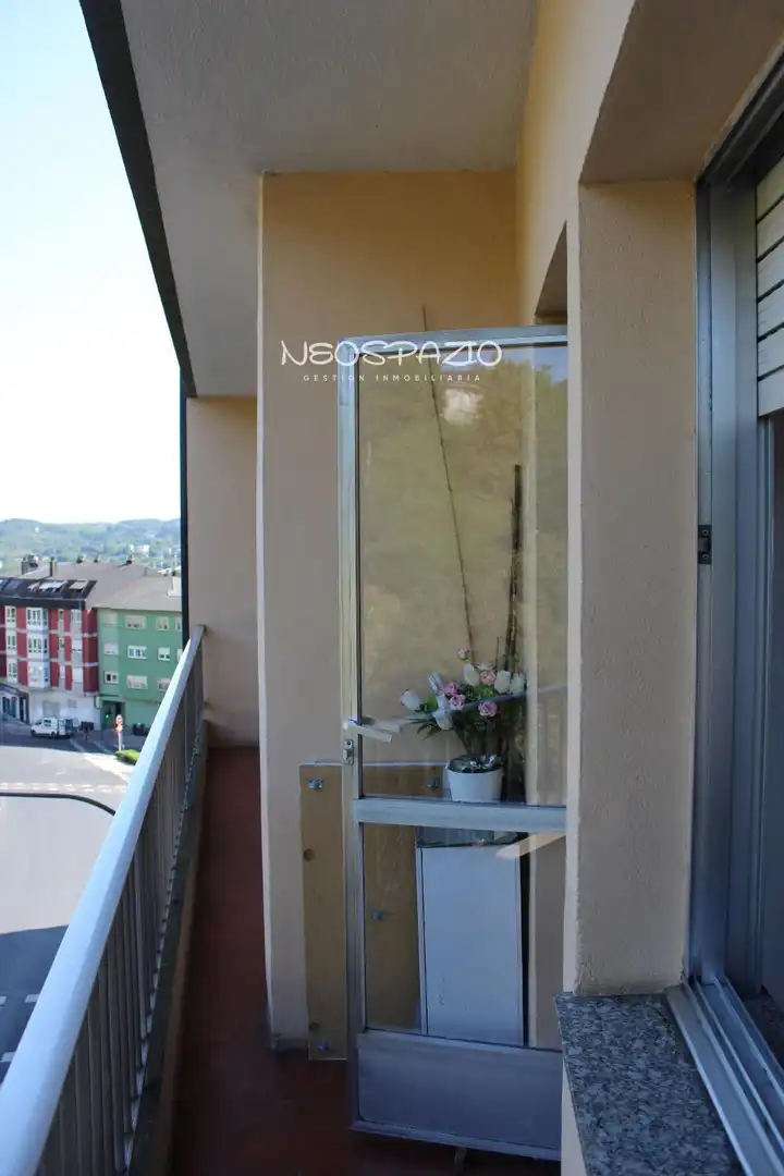 Balcony of Flat for sale in Lugo  with Heating, Terrace and Storage room