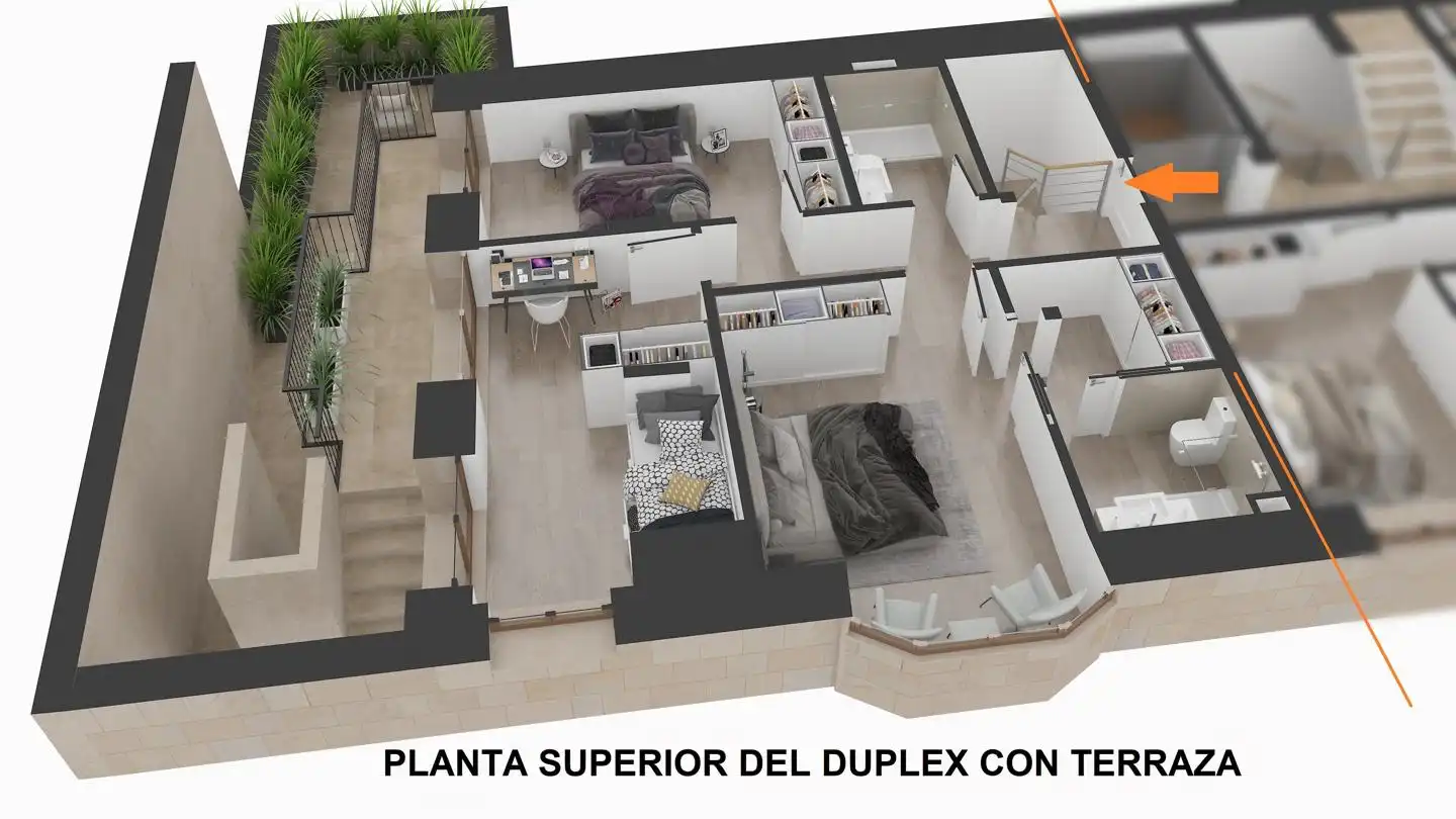 Appartement avec terrasse à vendre à Kale Zaharra Kalea, imagen 6