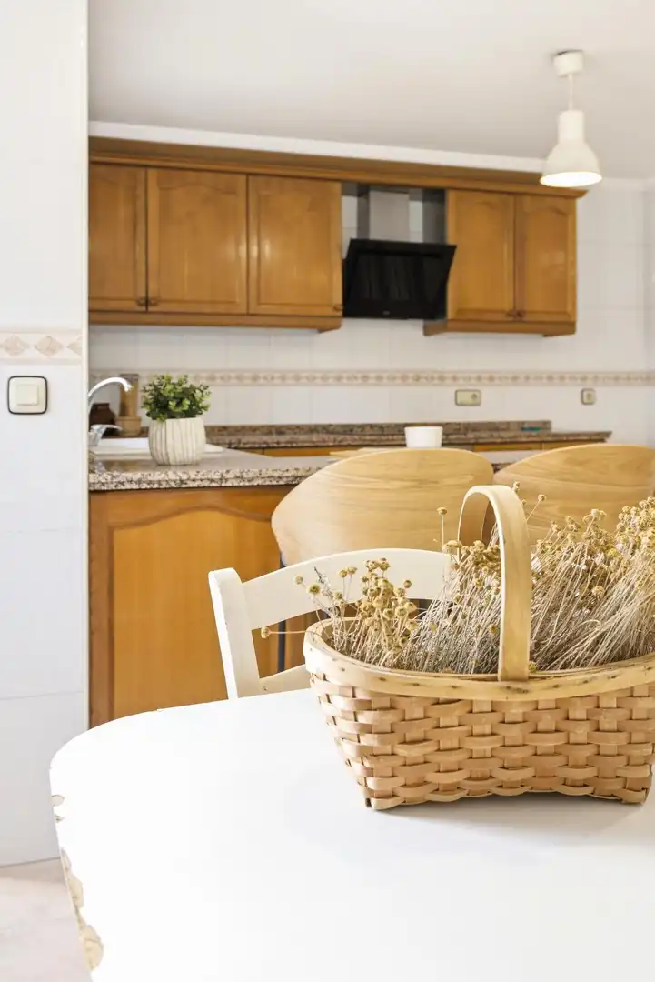 Cocina de Casa adosada en venta en Xàtiva con Aire acondicionado, Terraza y Trastero