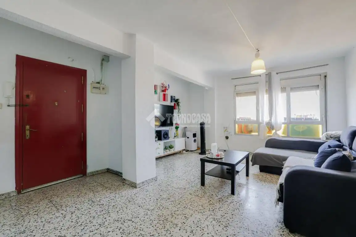 Sala de estar de Piso en venta en Rubí