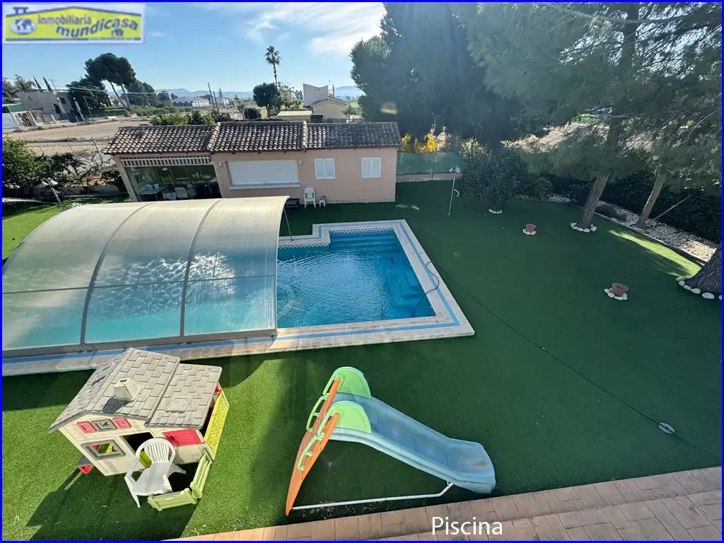 Piscina de Casa o chalet en venta en Santomera con Aire acondicionado, Calefacción y Jardín privado