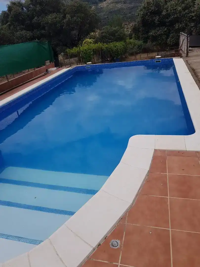 Piscina de Finca rústica en venda en Casas del Castañar