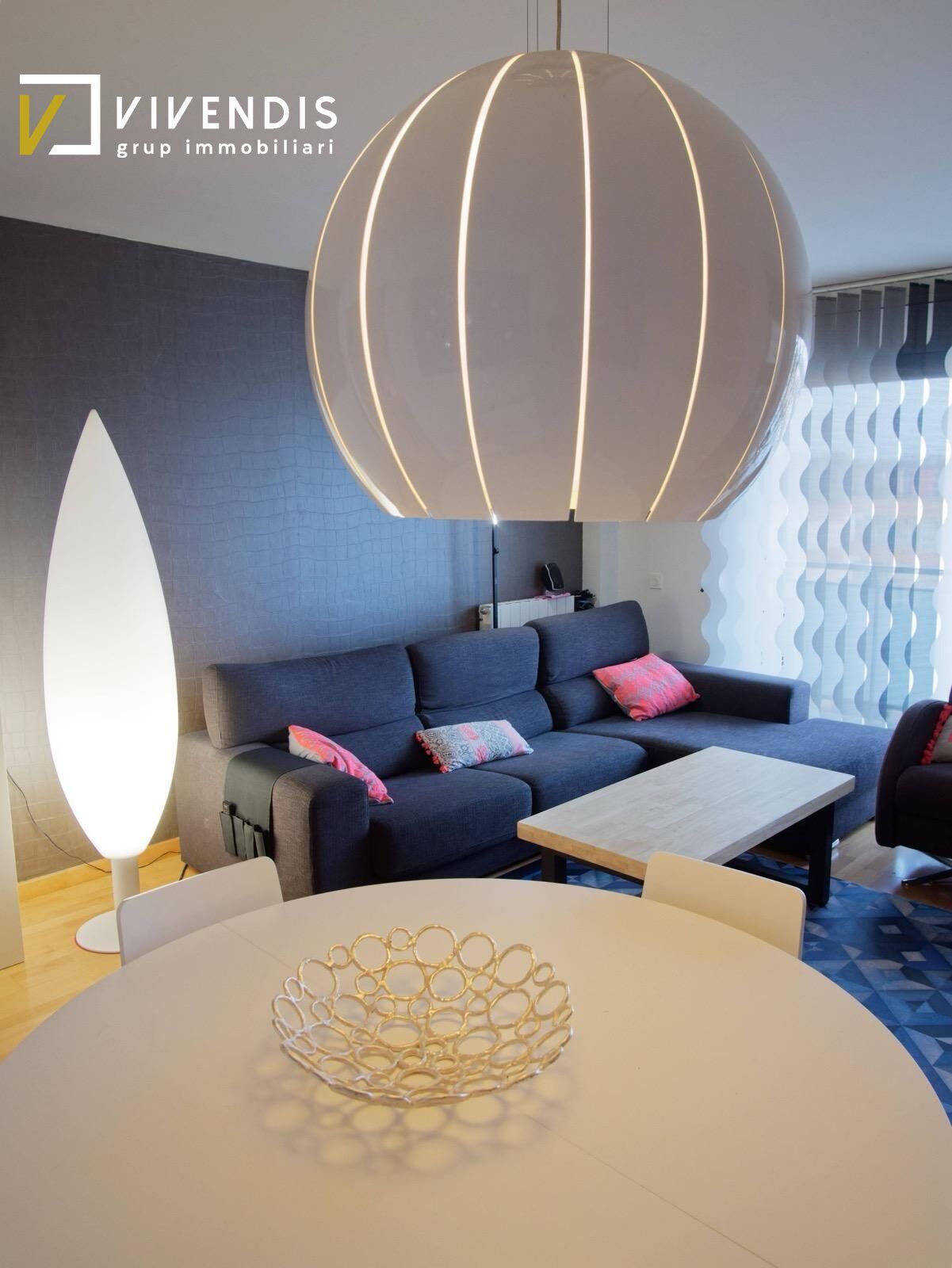 Living room of Flat for sale in  Lleida Capital  with Heating, Parquet flooring and Storage room