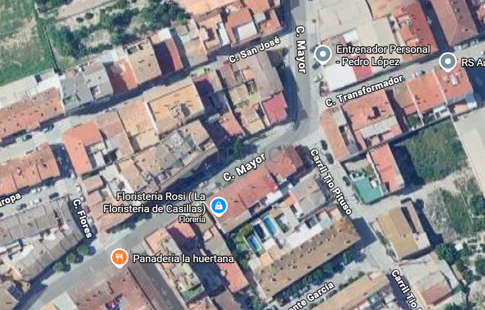 Exterior view of Single-family semi-detached for sale in  Murcia Capital