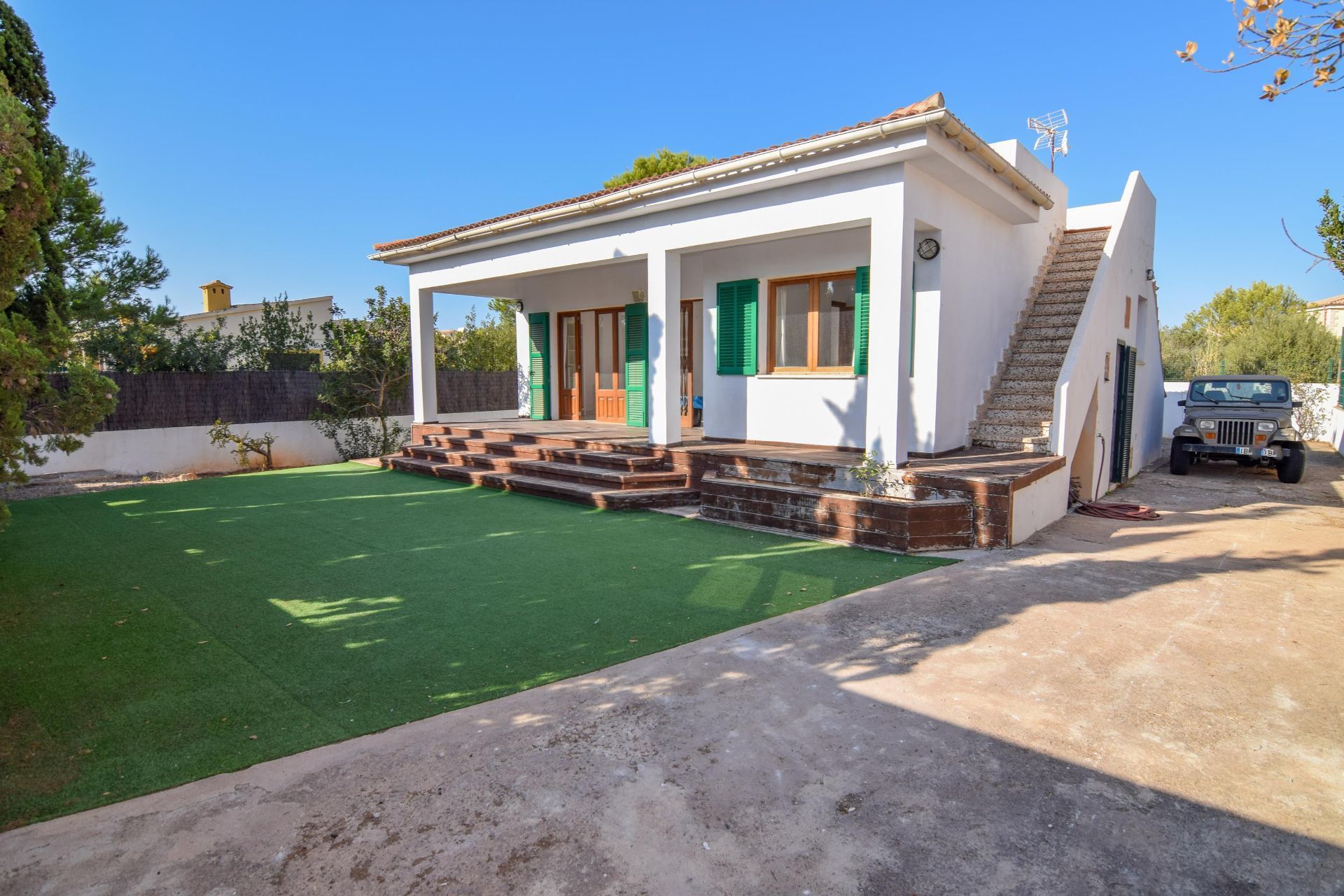 Vista exterior de Casa o xalet en venda en Artà amb Aire condicionat, Jardí privat i Traster