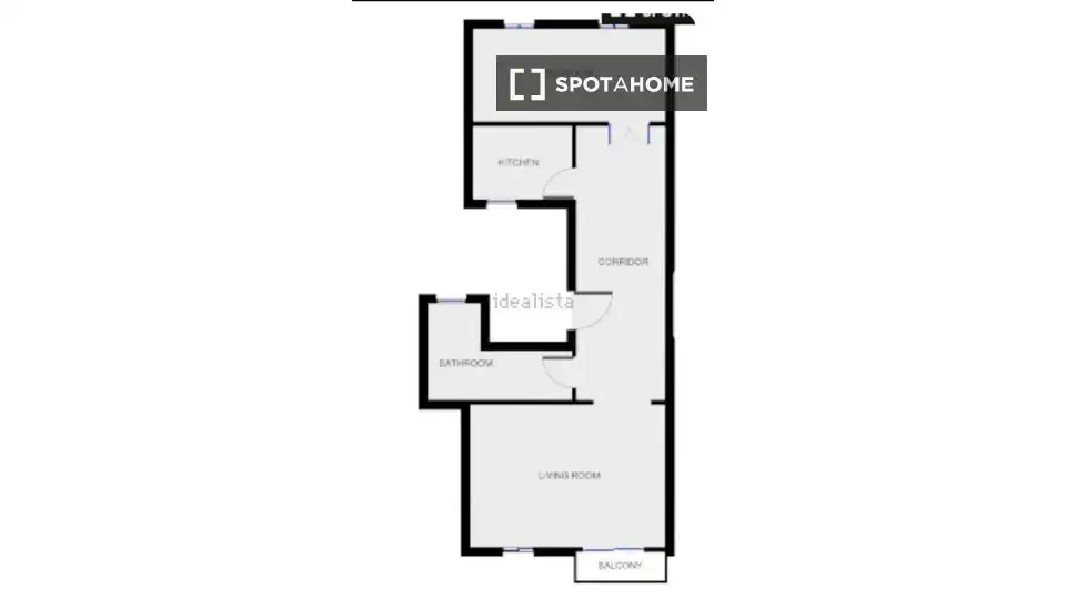 Exterior view of Flat for rent in Barcelona  with Air Conditioner, Heating and Furnished