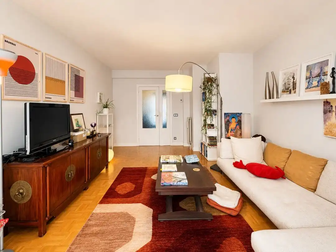 Sala de estar de Piso en venta en Donostia - San Sebastián  con Calefacción y Balcón