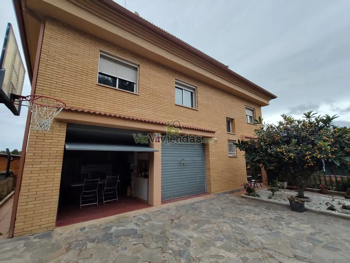 Vista exterior de Casa o xalet en venda en Masquefa amb Calefacció, Jardí privat i Terrassa
