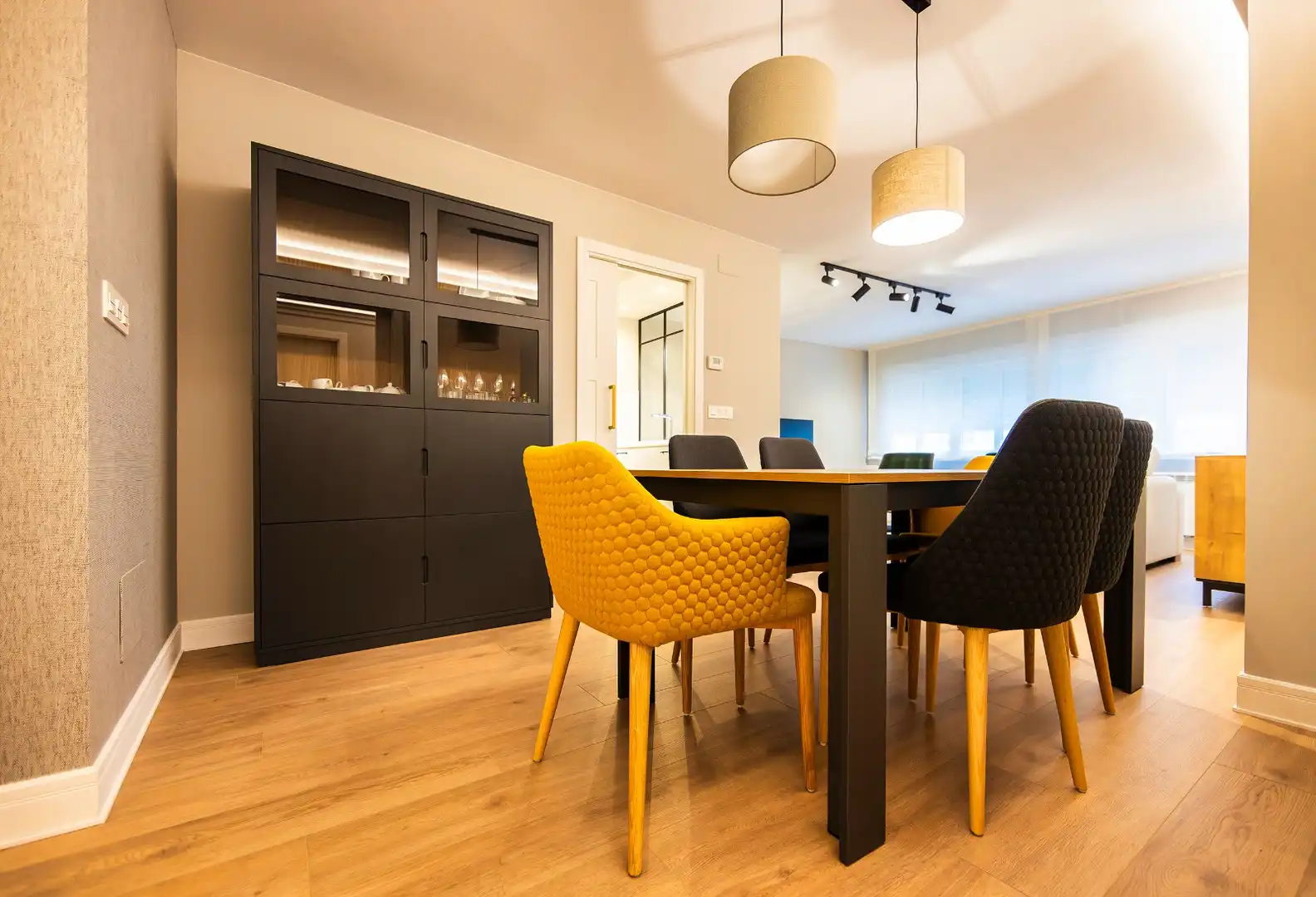 Dining room of Flat for sale in Vilalba  with Heating, Storage room and Furnished