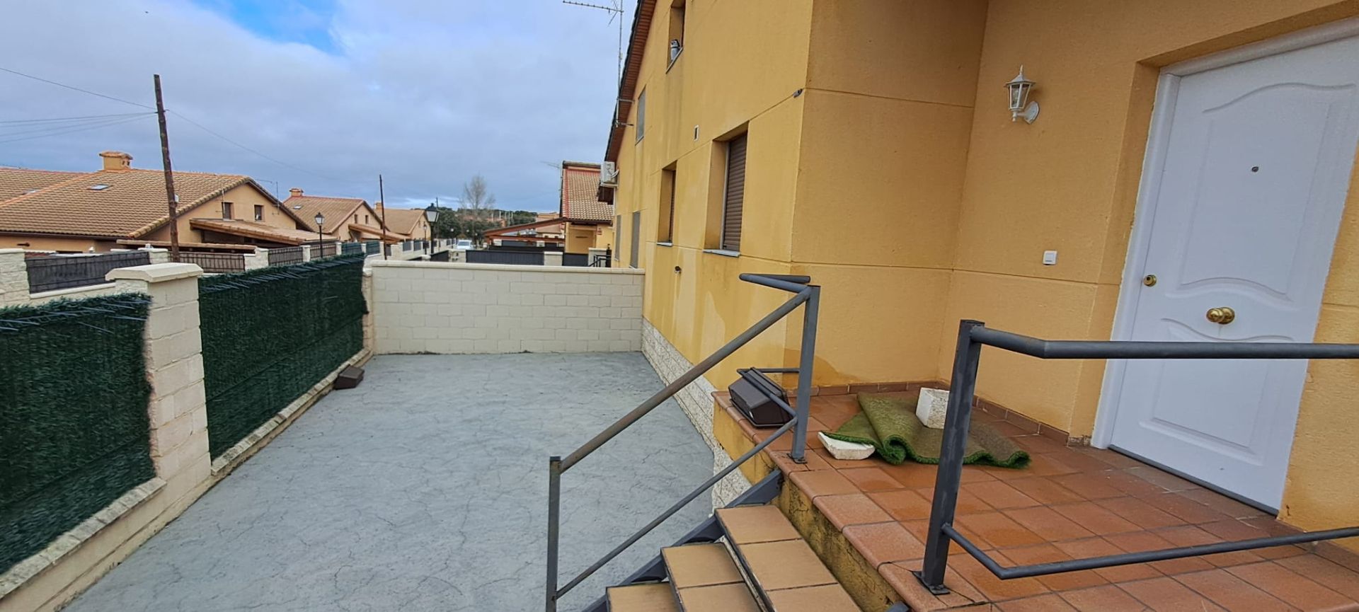 Terrace of House or chalet to rent in Zarzuela del Monte  with Heating and Furnished