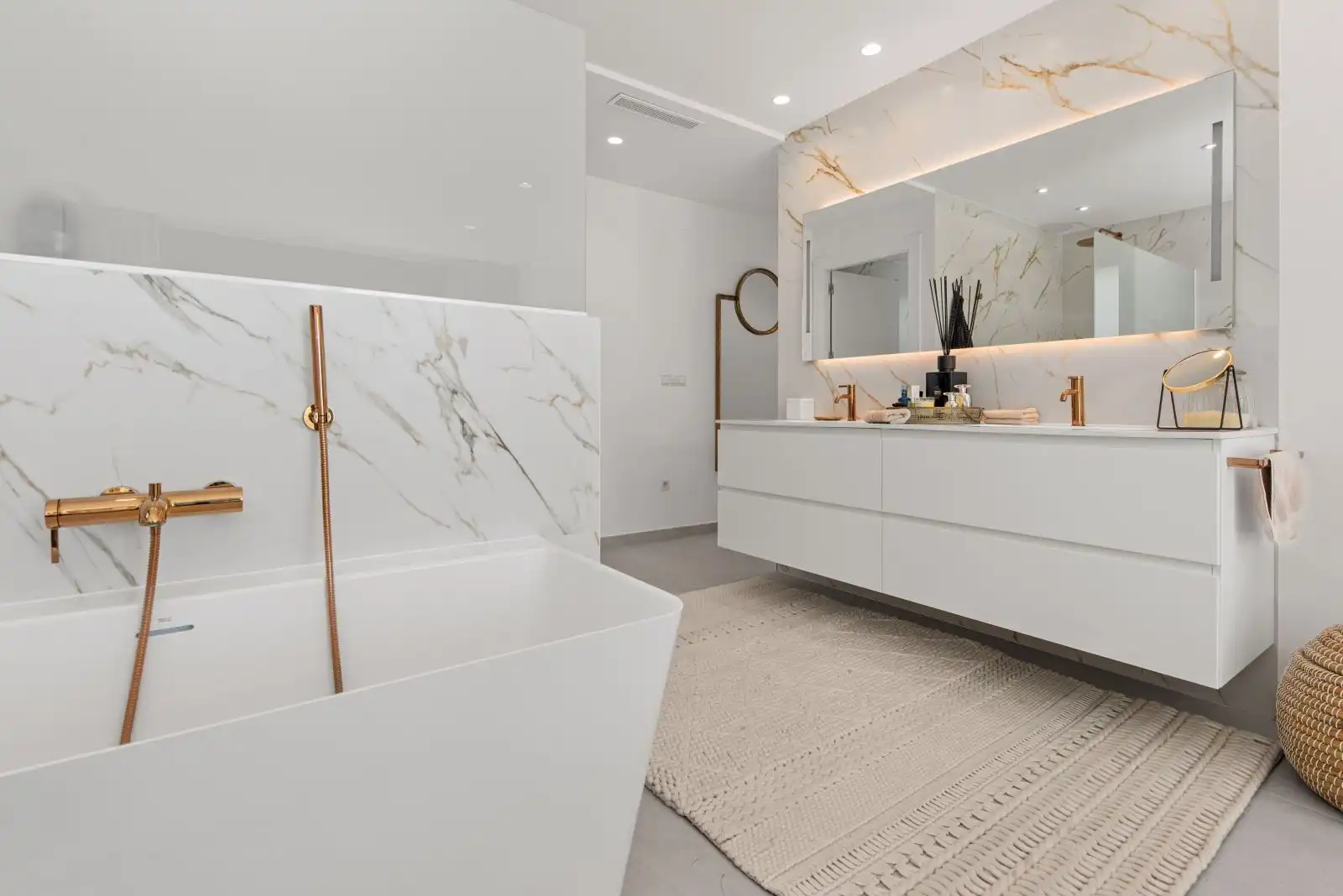 Baño de Casa o chalet en venta en Moraira con Aire acondicionado, Calefacción y Jardín privado