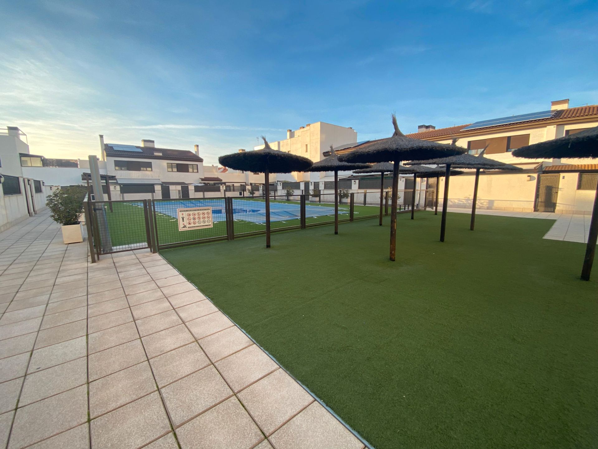 Terrace of Flat to rent in  Albacete Capital  with Air Conditioner, Heating and Parquet flooring