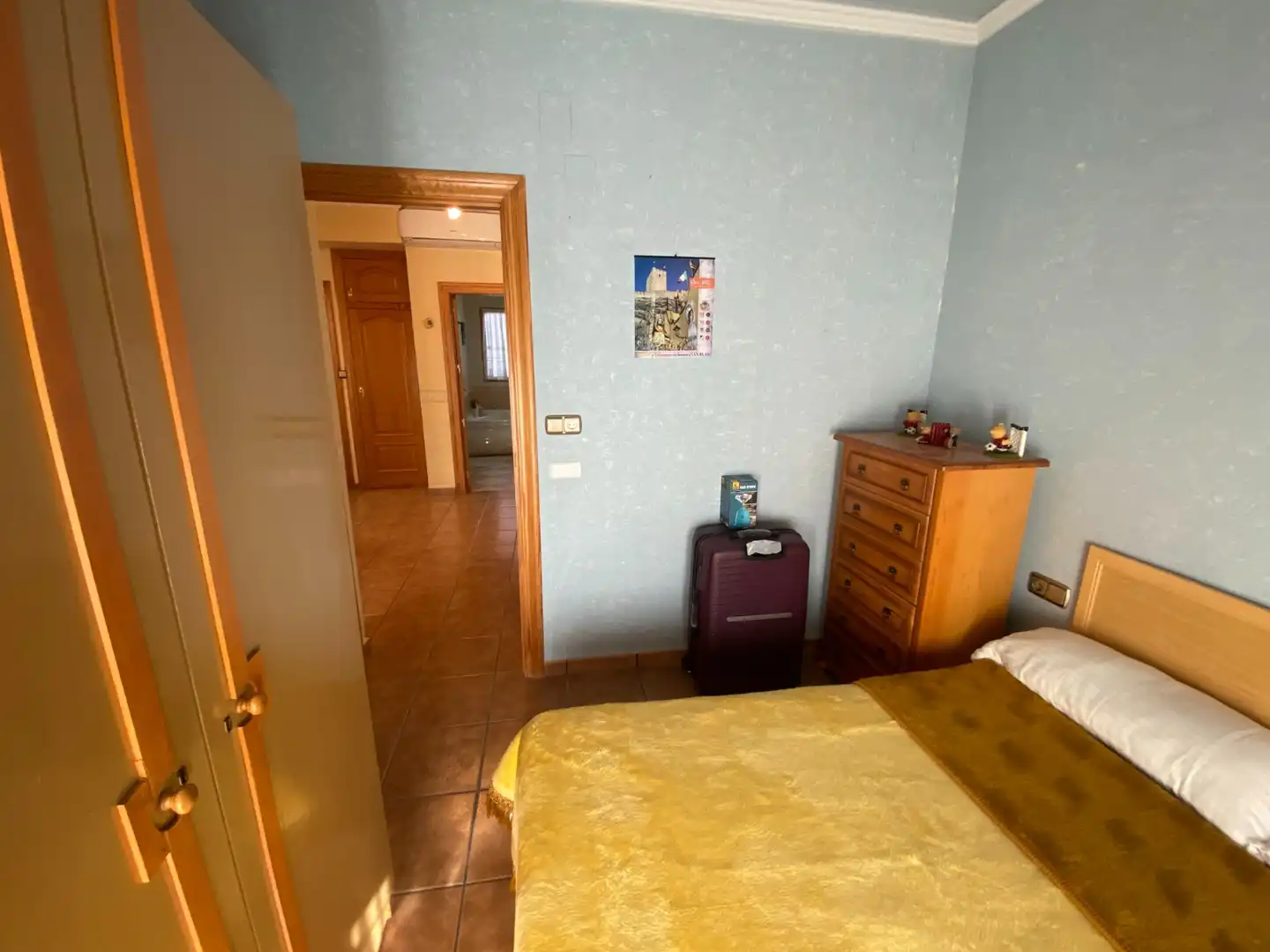 Schlafzimmer von Haus oder Chalet zum Verkauf in Sax mit Klimaanlage, Terrasse und Schwimmbad