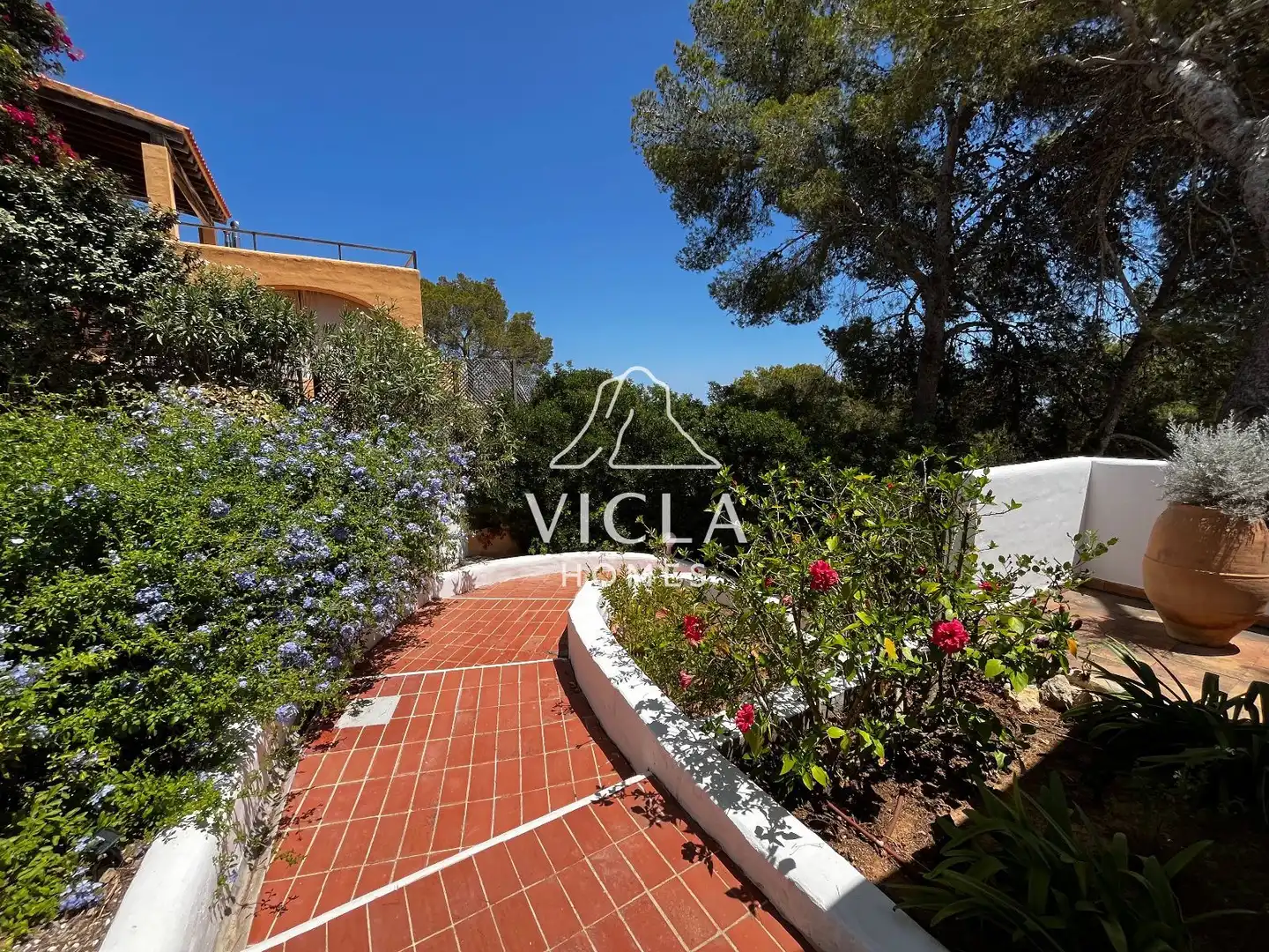Vista exterior de Casa o chalet de alquiler en Sant Josep de sa Talaia con Aire acondicionado, Calefacción y Terraza