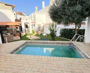 Swimming pool of House or chalet for sale in Alcalá de Guadaira  with Air Conditioner, Terrace and Storage room