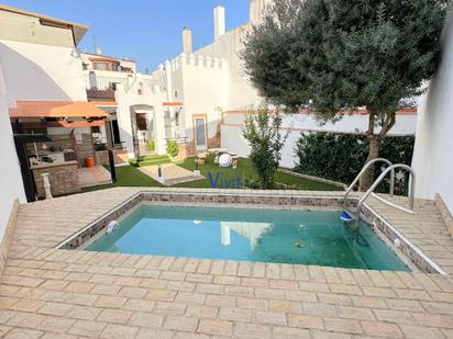 Swimming pool of House or chalet for sale in Alcalá de Guadaira  with Air Conditioner, Terrace and Storage room