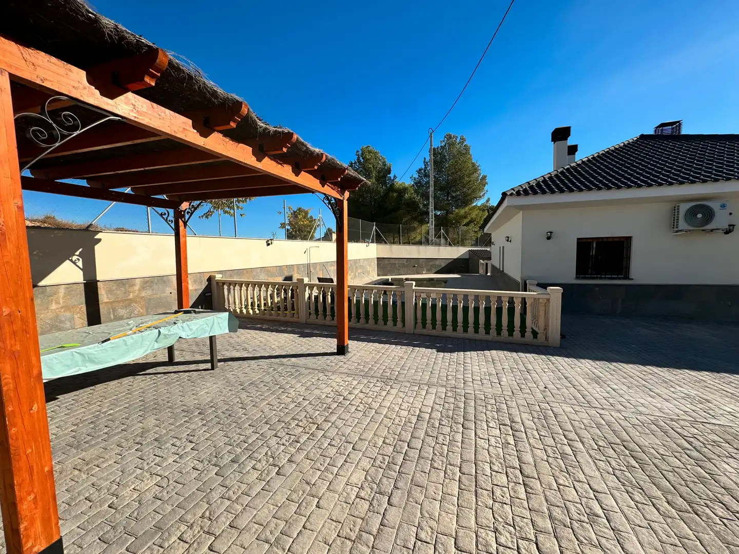 Terraza de Casa o chalet en venta en Caravaca de la Cruz con Aire acondicionado, Jardín privado y Terraza