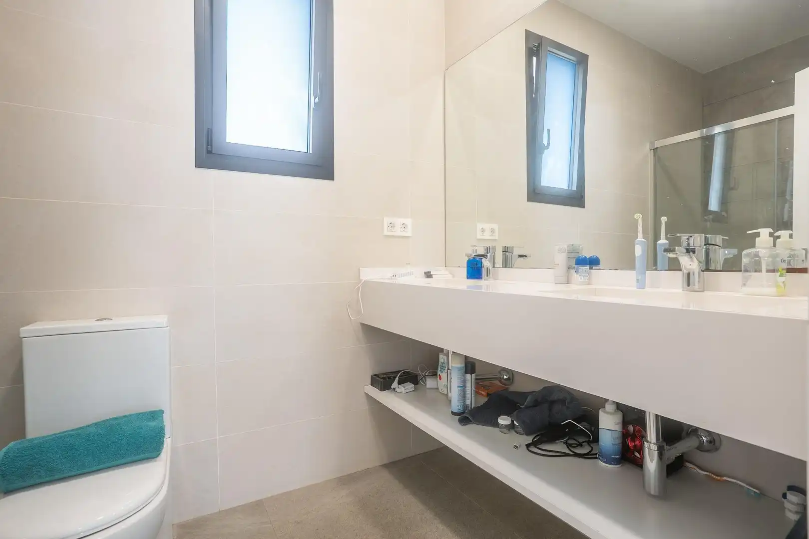 Baño de Casa o chalet en venta en Almería con Aire acondicionado, Jardín privado y Terraza