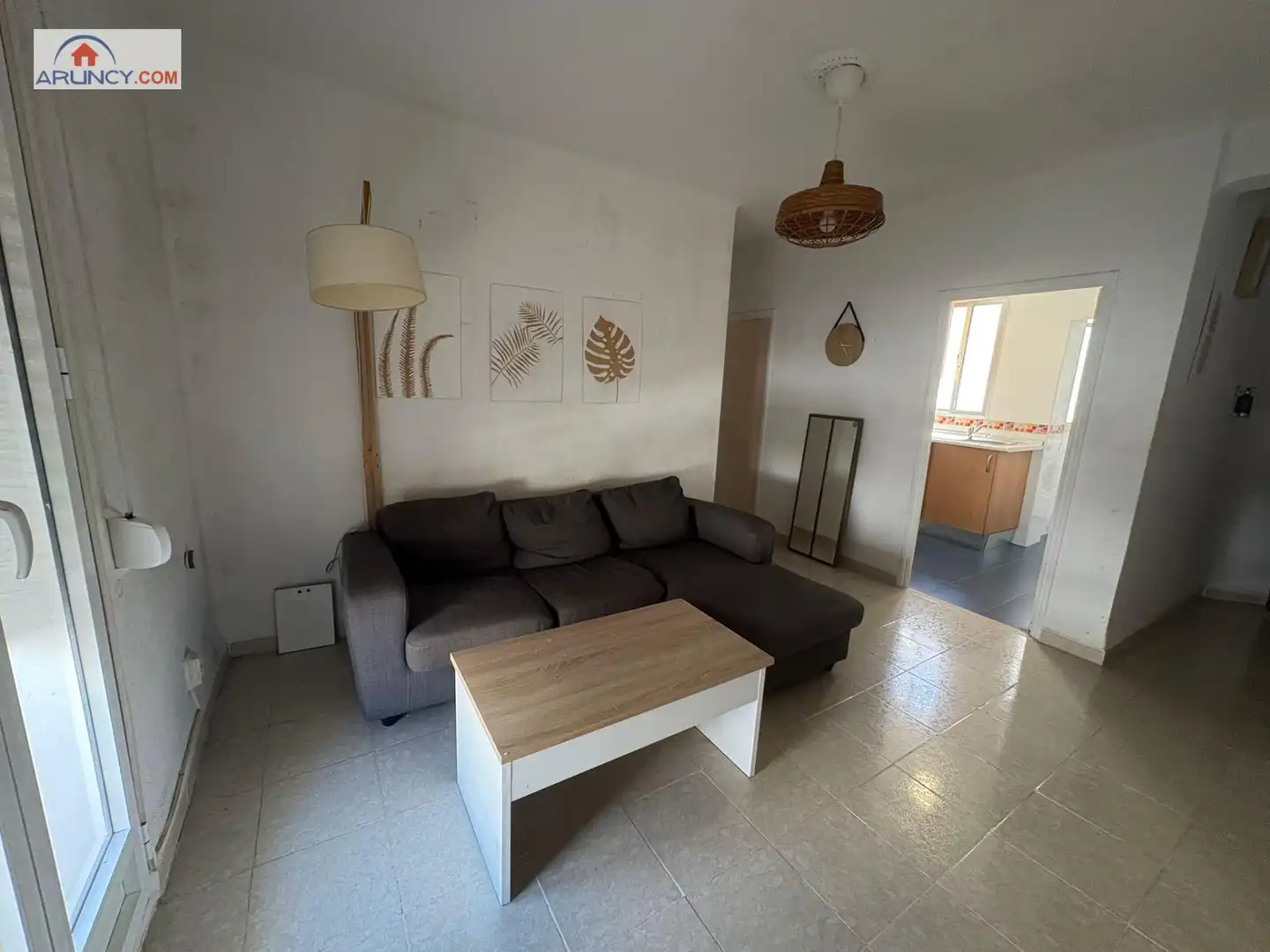 Sala de estar de Piso de alquiler en Sevilla con Aire acondicionado y Balcón